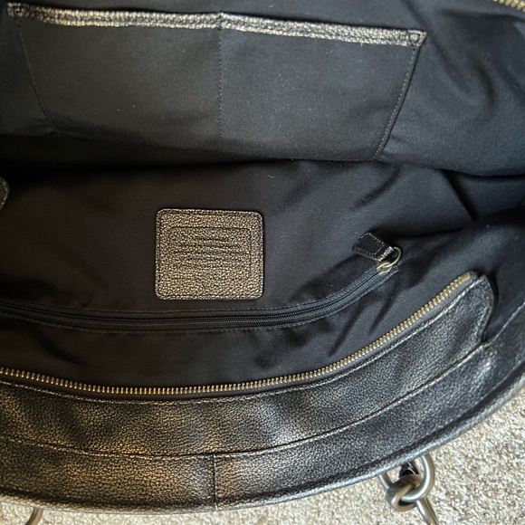 Coach, Chicago Ellis, bronze, metallic pebble, leather tote - Picture 4 of 6